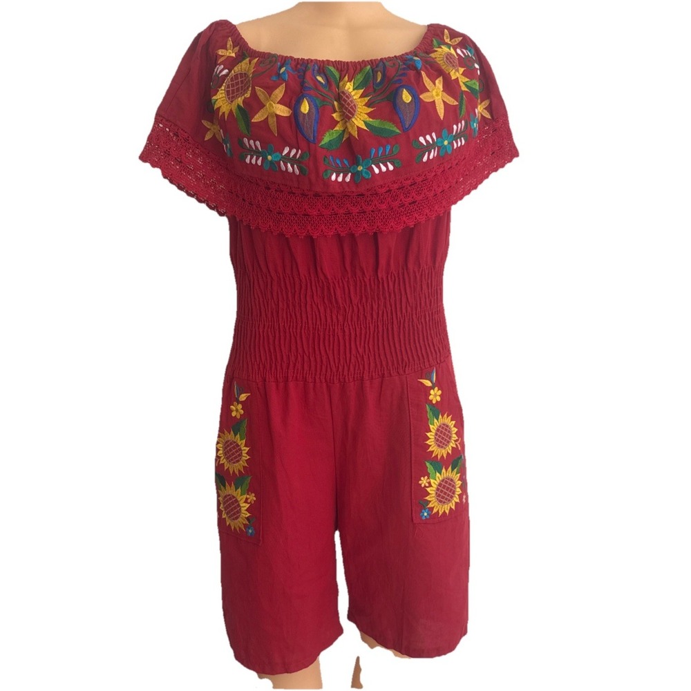 Oaxaca‎ Jumpsuit Floral